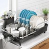 SNTD Dish Drying Rack, Expandable Dish Rack for Kitchen Counter,