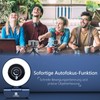 VITADE 960A Pro Webcam with Light, Streaming Cam with Microphone,