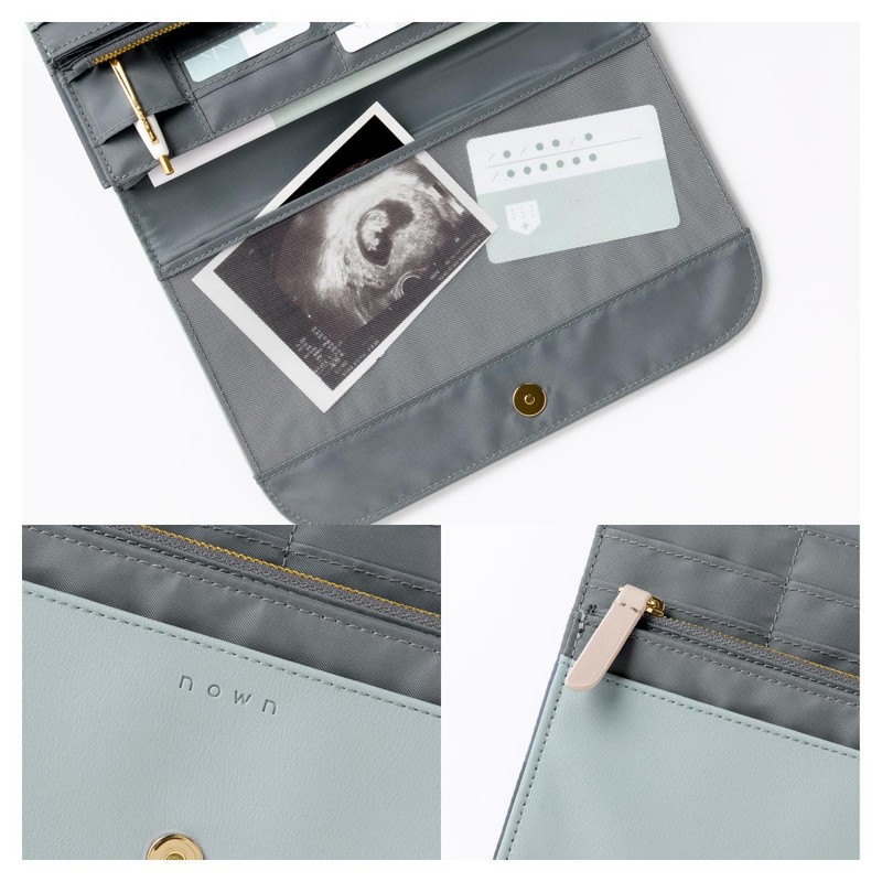 Iroha Publishing 2-in-1 Multi-Pouch Mother and Child Health Handbook Case