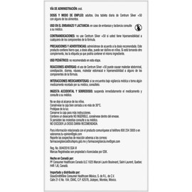 Centrum Silver +50 Multivitaminico, Con Vitamina B, Vitamina C, 30 Tabletas