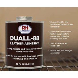 RH Adhesives Duall-88 Leather Adhesive, 16 oz. can - RH .FREE SHIPPING!!!! BEST SELLER!!!!