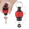 Vessel QB-22K2RY Ball Grip Quick Catcher, 2 Pack (Red &
