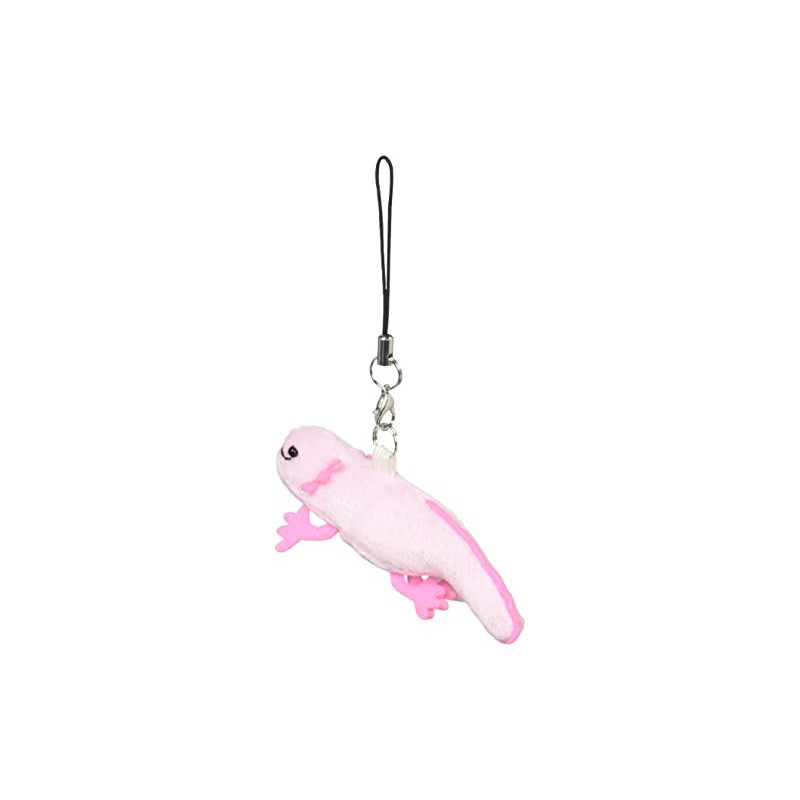 Aholotre Mascot Strap, Pink, 3.1 inches (8 cm)