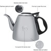 1.2l 1.5L Stainless Steel Stove Top Teapot Tea Coffee Pot