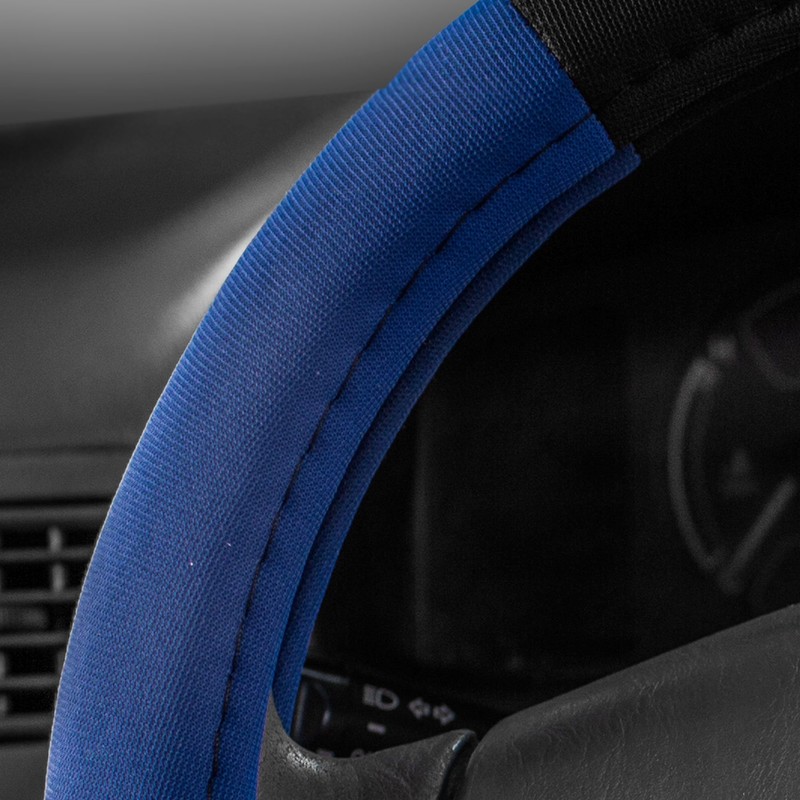 FH Group FH2033 Modernistic Steering Wheel Cover and Seat Belt