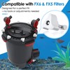 HappyAlley 2 Pack Replacement Parts Compatible with Fluval Canister Filters,