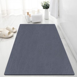Zoryllic Diatomaceous Earth Bath Mat Bathtub Mat Soft Fast Drying Non Slip Bath Stone Mat Shower Mat Super Absorbent Washable Bathroom Floor Mat