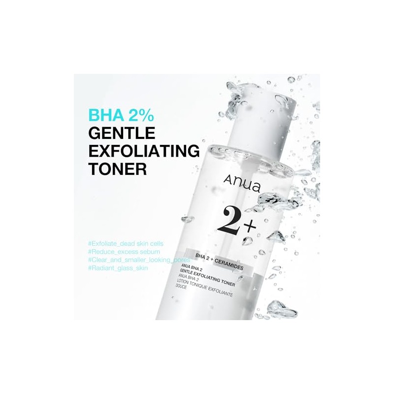 Anua BHA 2% Gentle Exfoliating Toner – Tónico Exfoliante Coreano