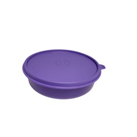 Tupperware Sommer Drops Bowl with Hanging Lid Leak-Proof Hitparade Fresh Drops 350 ml 350 ml Food Storage Container (Purple)