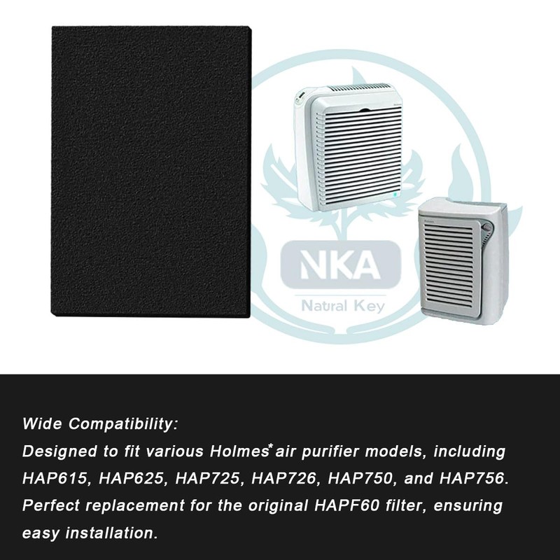 Hapf600 Carbon Pre-Filter Replacement for Holmes Air Purifiers - Compatible