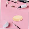 FOMIYES 3pcs Oval Makeup Puff for Cream and Foundation Sponges