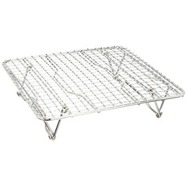 Captain Stag Square Baking Wire Tray with Legs for Dutch Oven M-5704