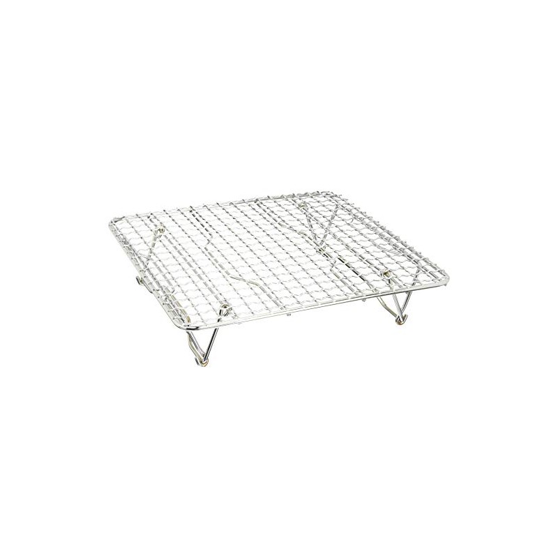 Captain Stag Square Baking Wire Tray with Legs for Dutch