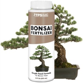 TPS NUTRIENTS Bonsai Fertilizer for All Bonsai Trees Great for Root Soaks Liquid Plant Food