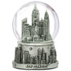 New York City Snow Globe NYC Souvenir 3.5 Inches Silver