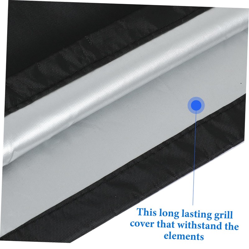 Mipcase BBQ Grill Cover Outdoor Round Fire Pit Protector for