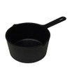 King Kooker CIP28S Seasoned Cast Iron Pot with 2 Pour