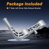 FUSCH Enhanced Rear Left Exhaust Bracket, Tailpipe Hanger, Driver Side