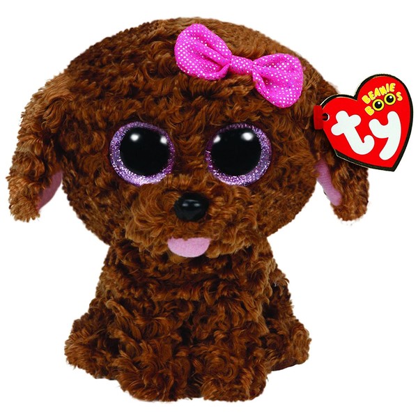 TY Beanie Boo Plush - Maddie the Brown Dog 15cm