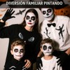 Erinde Pintura Profesional Para Rostro y Cuerpo, #Negro + Blanco
