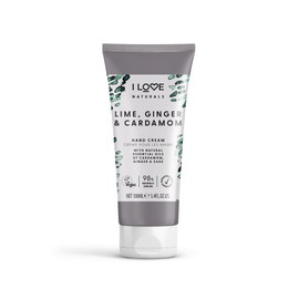 I Love Naturals Lime, Ginger, and Cardamom Hand Lotion - Hand Lotion for Dry Skin - Moisturizing Lotion with Shea Butter and Coconut Oil - 3.38 oz