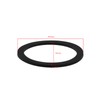 ECSiNG Pack of 4 90 mm Drain Siphon Replacement Rubber
