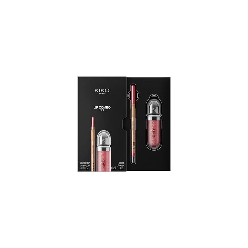 KIKO Milano Lip Combo Set 02, Lip Set: Moisturising Lip