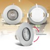 B.K.Licht - Set of 6 LED Recessed Spotlights, 230 V,