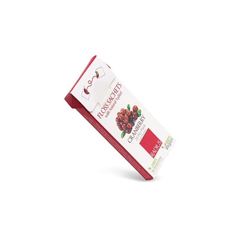 Radius Floss Sachet, Easy to Carry, Use Up, Gluten Free,