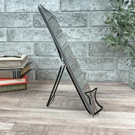 GIBSON HOLDERS DCW Adjustable Black Wire Display Easel, 5.5" W x 8.75" H, Pack of 12