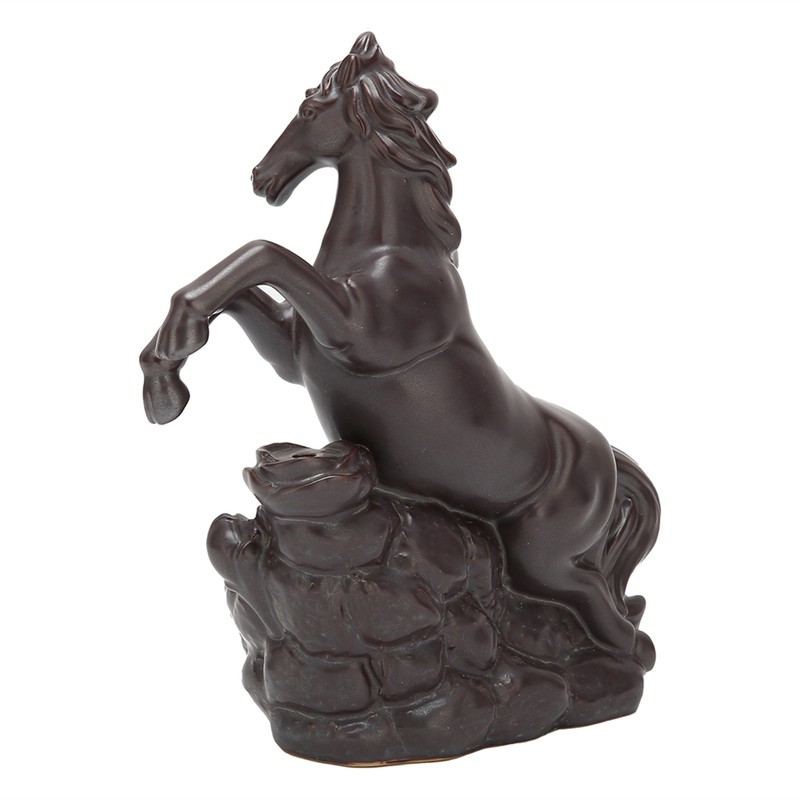 Running Horse Incense Burner Backflow Incense Holder Ornament for Bedroom