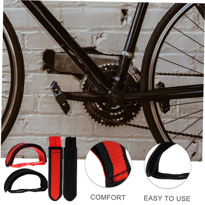 BESPORTBLE Leg Straps for Bike Pedals Sports Bike Toe Straps