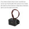 HAHIYO Electronic Buzzer Alarm 12V 400Hz Beep Continuous Sounder Active