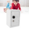 Money Bank Creative Cute Metal Vertical with Lock Keys Cash