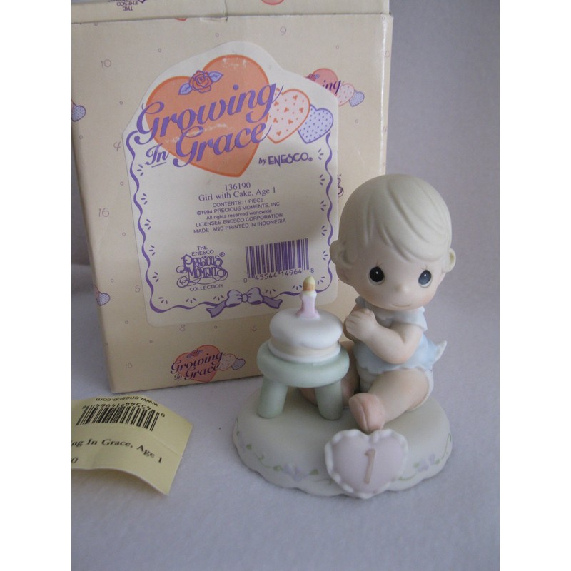Precious Moments **Growing in Grace, Age 1, Blonde** 136190