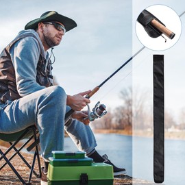 Fishing Pole Sleeve - Reusable Rod Protector - Portable Protective Cover Case, Fishing Rod Covers Sleeve for Casting Rod, Ice Rod, Fly Rod