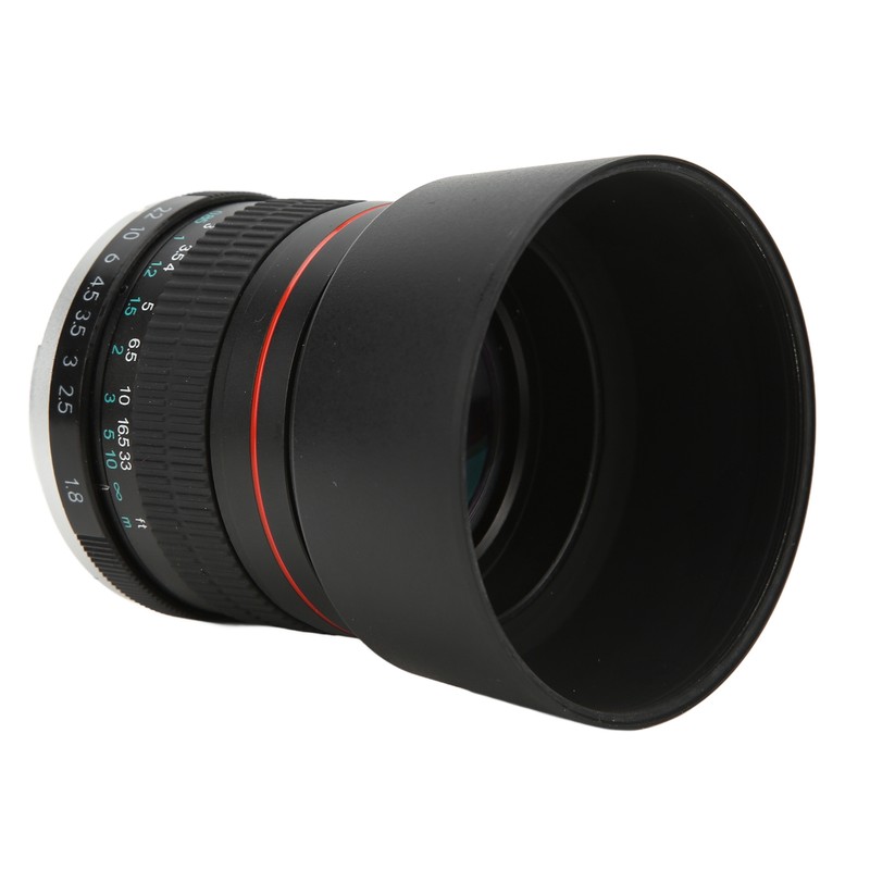 85mm F1.8 Large Aperture Camera Lens Medium Telephoto Manual Focus