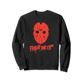Friday The 13th Jason Hockey Mask Silhouette Sweatshirt