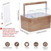 Portable Shower Caddy for Bathroom Storage – Adjustable Dividers &