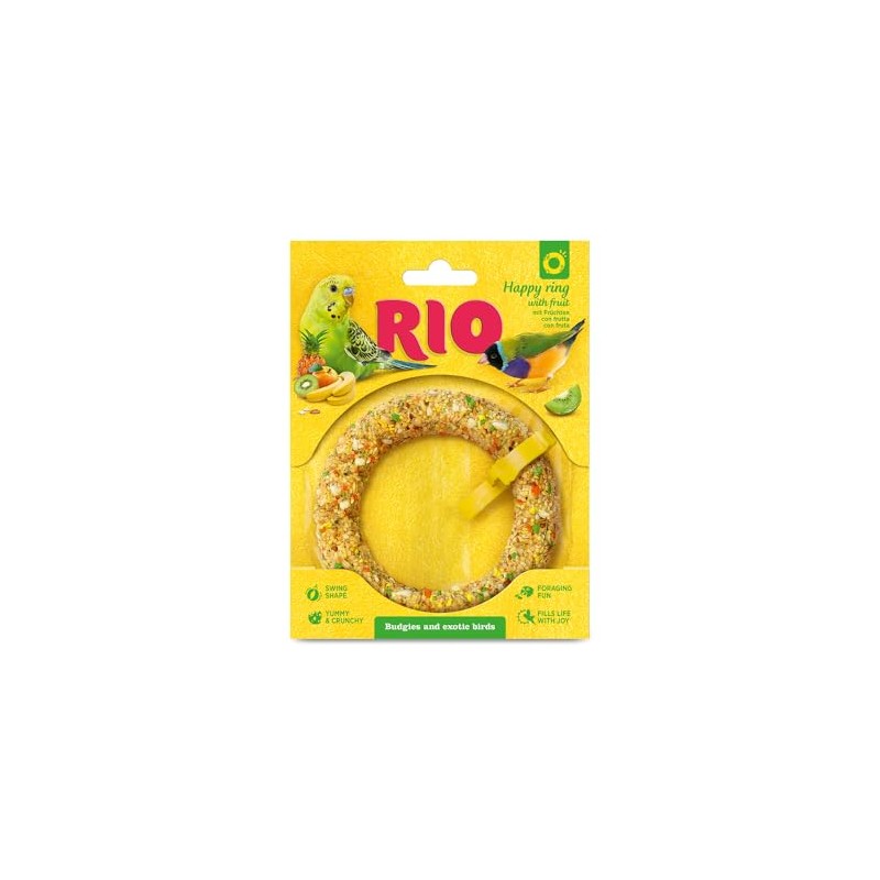 RIO Happy Ring for Budgies and Exotic Birds | 80