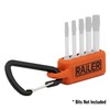Screwdriver Bit Holder Storage Organizer – Railer 5-Hole Black Bit