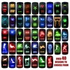 50 Caliber Racing Rocker Switch ON/Off LED Backlit -GPS -