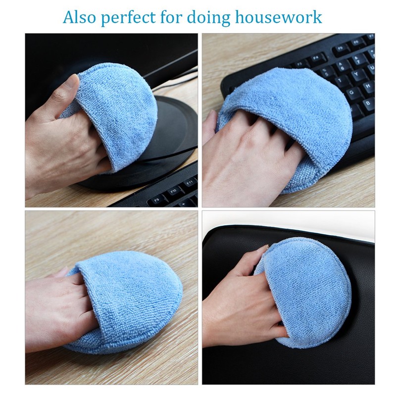 Microfiber Wax Applicator, AutoCare Ultra-Soft Microfiber Wax Applicator Pads with