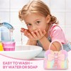 Kids Washable Makeup Kit for Girls, 17 Pcs Non Toxic