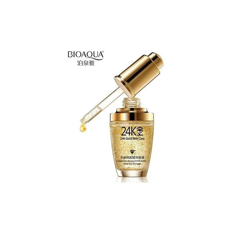 Bioaqua 24k GoLG Essence Colageno Gold Skin Tipo De Piel