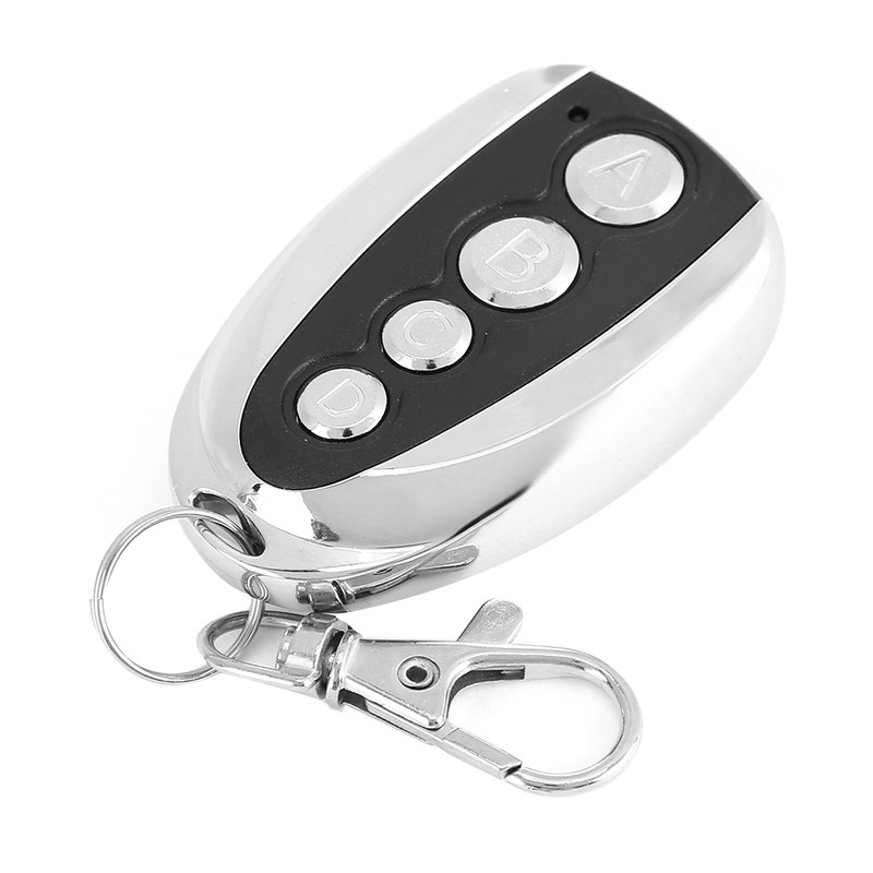 2pcs 433MHZ 4 Button U shape Duplicate Electric Door Remote