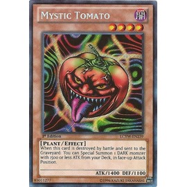 YU-GI-OH! - Mystic Tomato (LCYW-EN239) - Legendary Collection 3: Yugi's World - Unlimited Edition - Secret Rare