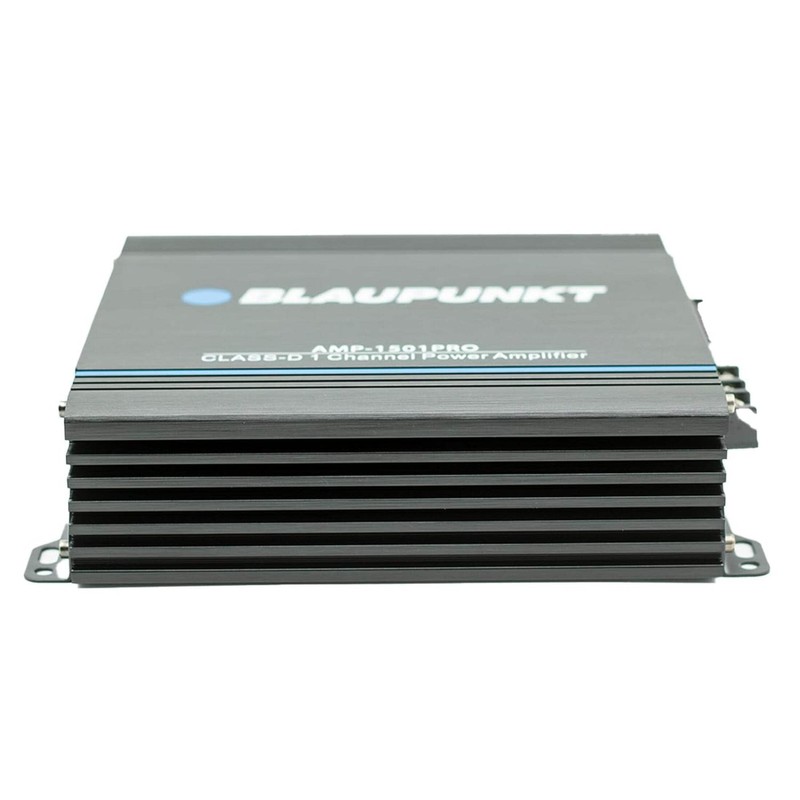 Blaupunkt AMP-1501PRO 1500W Monoblock Amplifier - Compact Design, Class D,