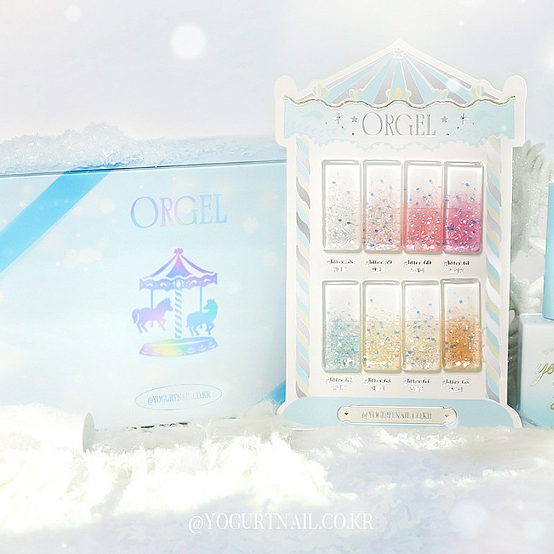 Yogurt gel music box 8 types of individual items Glitter