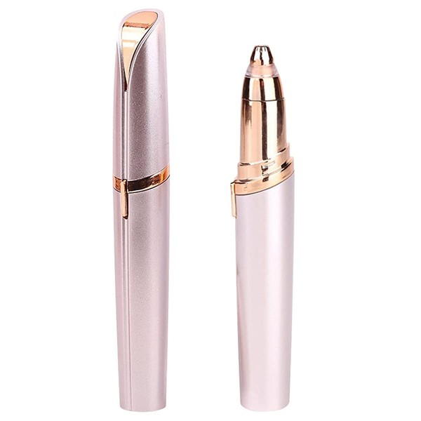 Eyebrow Trimmer for Women, Trimmer Electric Painless, Precision Eyebrow Trimmer, Portable Eyebrow Removal for Face, Eyebrows, Lips, Nose